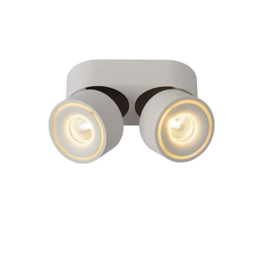 Lucide 35911/16/31 - LED Stmívatelné bodové svítidlo YUMIKO 2xLED/8W/230V bílá