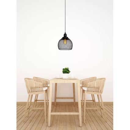 Lucide 43404/22/30 - Závěsné svítidlo MESH 1xE27/60W/230V 22 cm