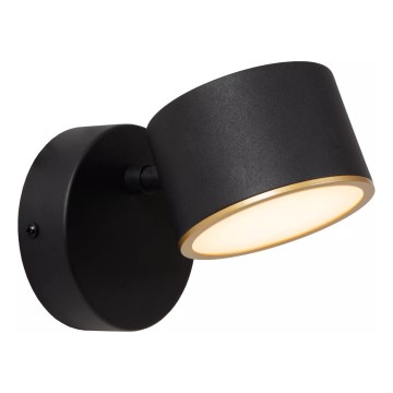 Lucide 44217/08/30 - LED Nástěnné bodové svítidlo GIAN LED/9W/230V černá