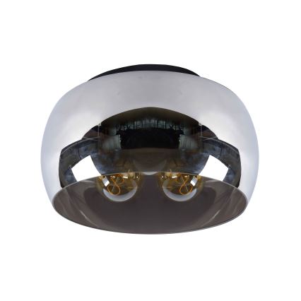 Lucide 45101/40/65 - Stropní svítidlo OLIVIA 3xE27/40W/230V pr. 40 cm černá