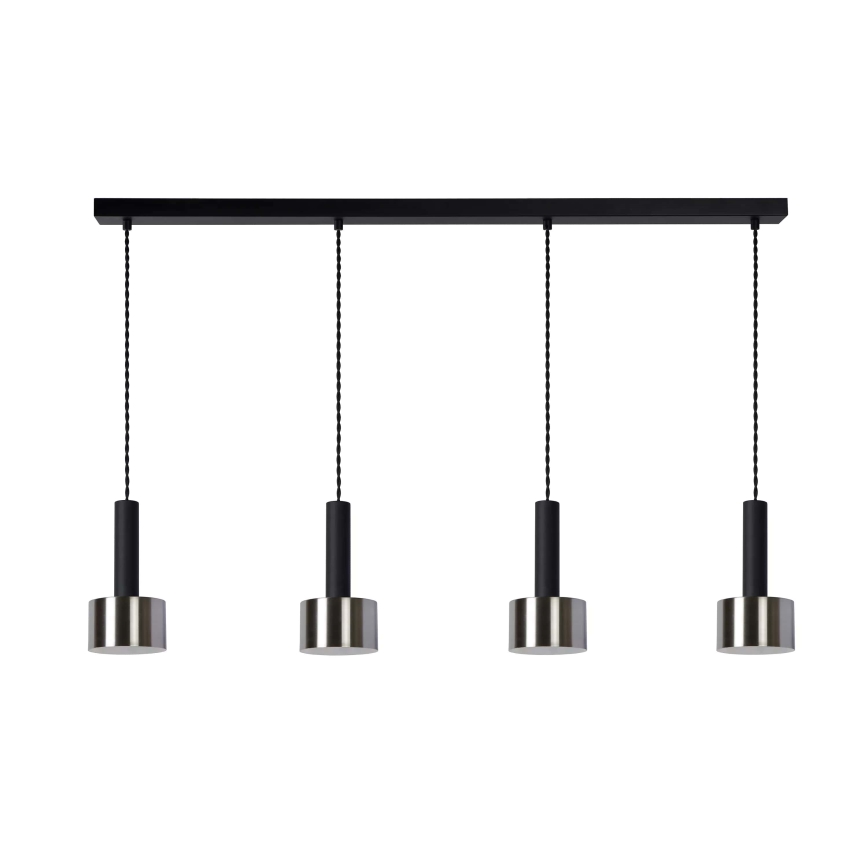 Lucide 45471/04/30 - Lustr na lanku TEUN 4xE27/40W/230V