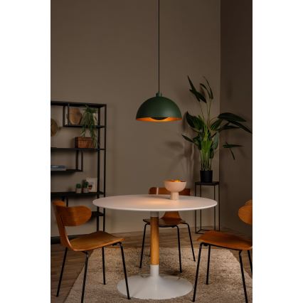 Lucide 45496/01/33 - Lustr na lanku SIEMON 1xE27/40W/230V zelená