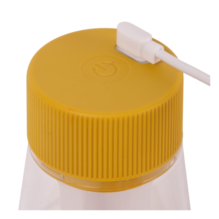 Lucide 45500/01/44 - LED Stmívatelná dotyková venkovní lampa LORALI LED/1,2W/4V USB IP44 2000 mAh žlutá