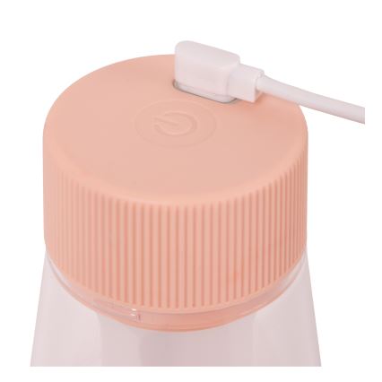 Lucide 45500/01/66 - LED Stmívatelná dotyková venkovní lampa LORALI LED/1,2W/4V USB IP44 2000 mAh růžová