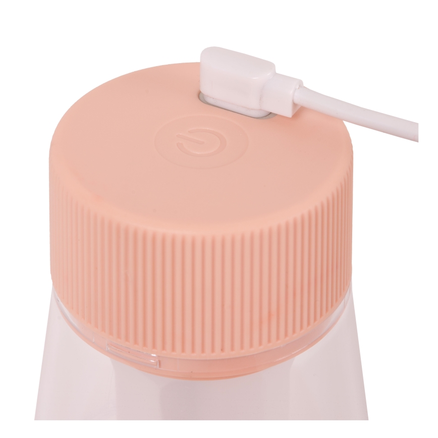 Lucide 45500/01/66 - LED Stmívatelná dotyková venkovní lampa LORALI LED/1,2W/4V USB IP44 2000 mAh růžová