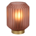Lucide 45595/01/66 - Stolní lampa SUENO 1xE14/40W/230V růžová