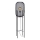 Lucide 45785/01/30 - Stojací lampa MESH 1xE27/40W/230V černá
