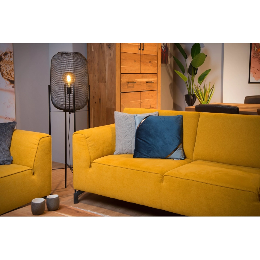 Lucide 45785/01/30 - Stojací lampa MESH 1xE27/40W/230V černá