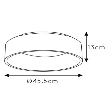 Lucide 46100/32/31 - LED Stmívatelné stropní svítidlo TALOWE LED LED/30W/230V