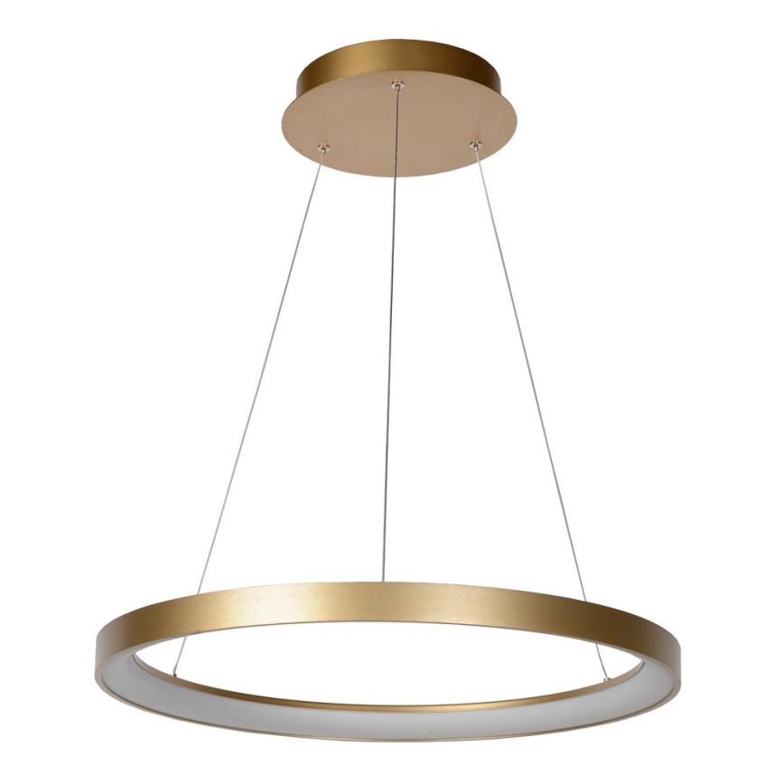 Lucide 46403/48/02 - LED Stmívatelný lustr na lanku VIDAL LED/48W/230V pr. 58 cm zlatá