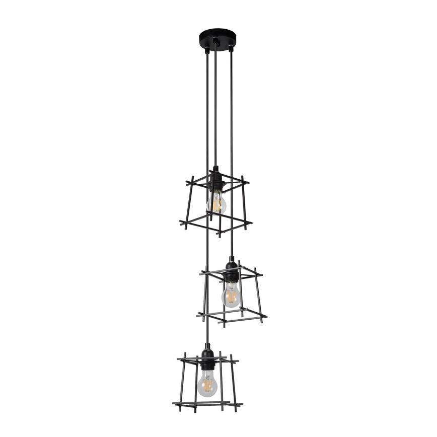 Lucide 46405/03/30 - Lustr na lanku EDGAR 3xE27/40W/230V