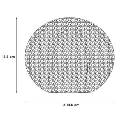 Lucide 46501/01/30 - Stolní lampa PAOLO 1xG9/28W/230V černá