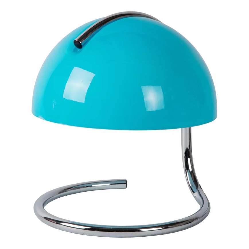 Lucide 46516/01/35 - Stolní lampa CATO 1xE27/40W/230V modrá