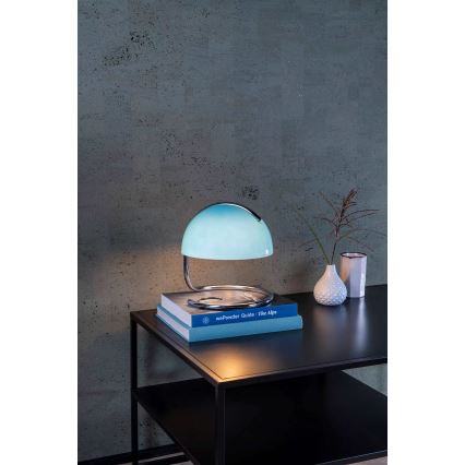 Lucide 46516/01/35 - Stolní lampa CATO 1xE27/40W/230V modrá