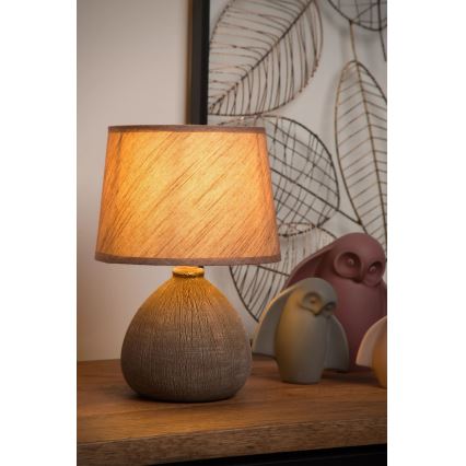 Lucide 47506/81/43 - Stolní lampa RAMZI 1xE14/40W/230V v.26cm