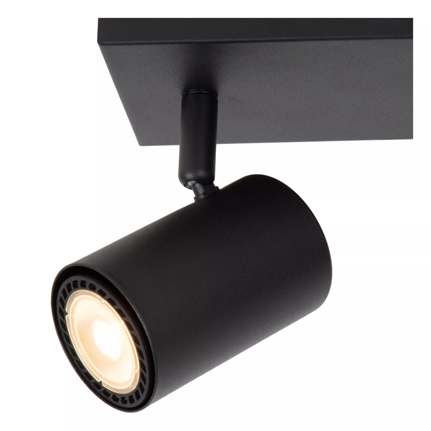 Lucide 53910/03/30 - Bodové svítidlo AMIGO 3xGU10/40W/230V černá