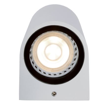 Lucide 69801/01/31 - Venkovní nástěnné svítidlo ZARO 1xGU10/35W/230V IP44 bílá