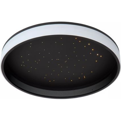 Lucide 71102/40/30 - LED Stmívatelné stropní svítidlo ESTREJA LED/40W/230V 2500-3000K pr. 40 cm černá + dákové ovládání