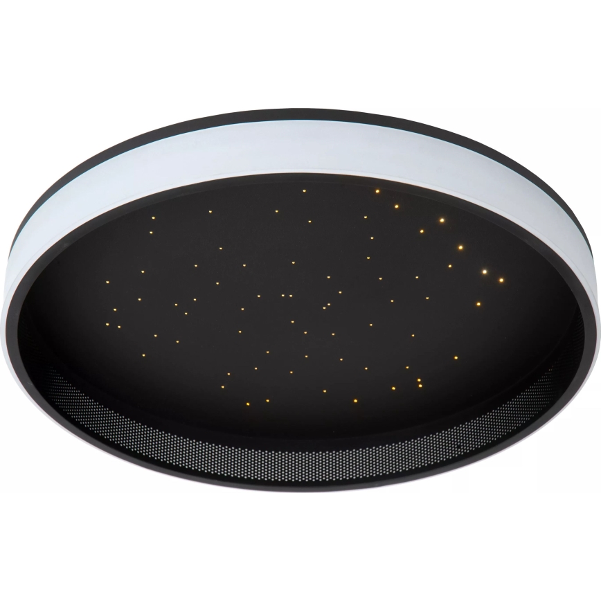 Lucide 71102/40/30 - LED Stmívatelné stropní svítidlo ESTREJA LED/40W/230V 2500-3000K pr. 40 cm černá + dákové ovládání