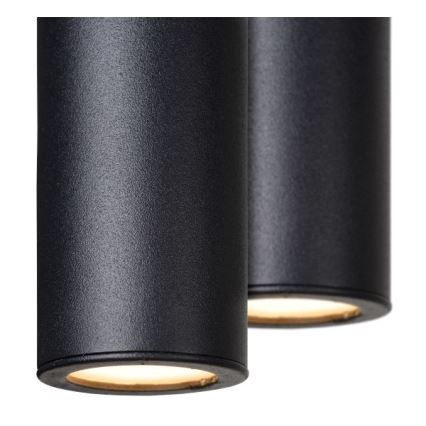 Lucide 74403/06/30 - LED Stmívatelný lustr na lanku LORENZ 6xLED/4W/230V pavouk černá