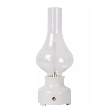 Lucide 74516/02/31 - LED Stmívatelná dotyková stolní lampa JASON LED/2W/230V USB 2000 mAh bílá