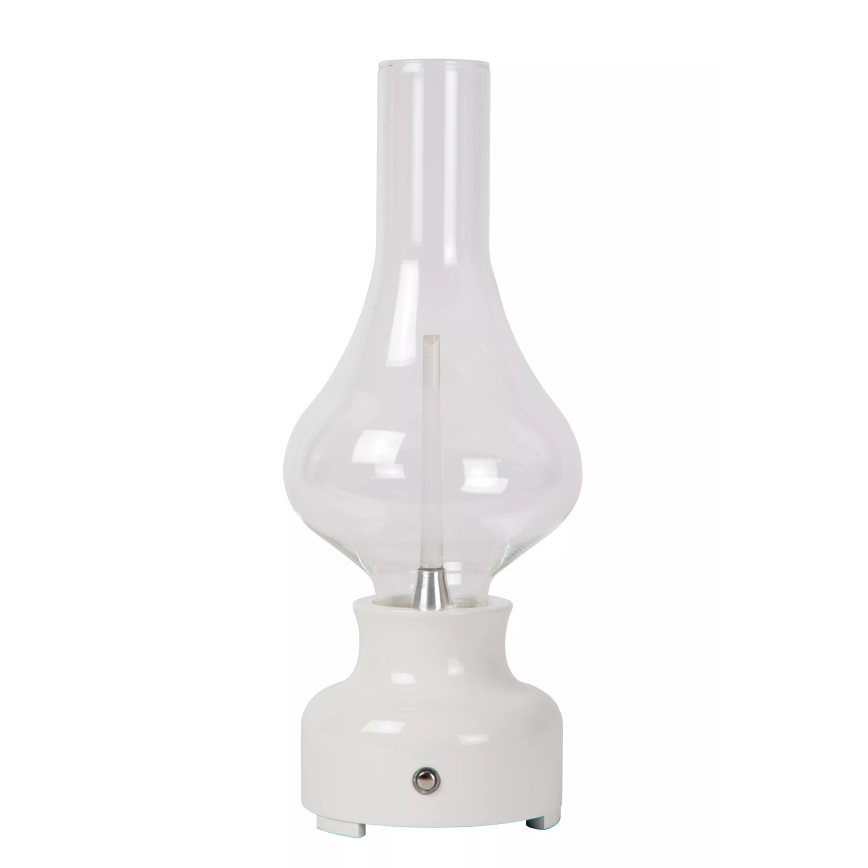 Lucide 74516/02/31 - LED Stmívatelná dotyková stolní lampa JASON LED/2W/230V USB 2000 mAh bílá