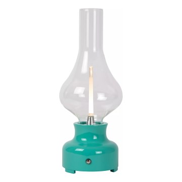 Lucide 74516/02/37 - LED Stmívatelná dotyková stolní lampa JASON LED/2W/230V USB 2000 mAh zelená