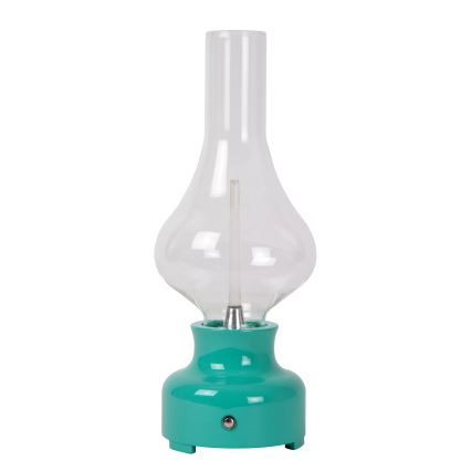 Lucide 74516/02/37 - LED Stmívatelná dotyková stolní lampa JASON LED/2W/230V USB 2000 mAh zelená