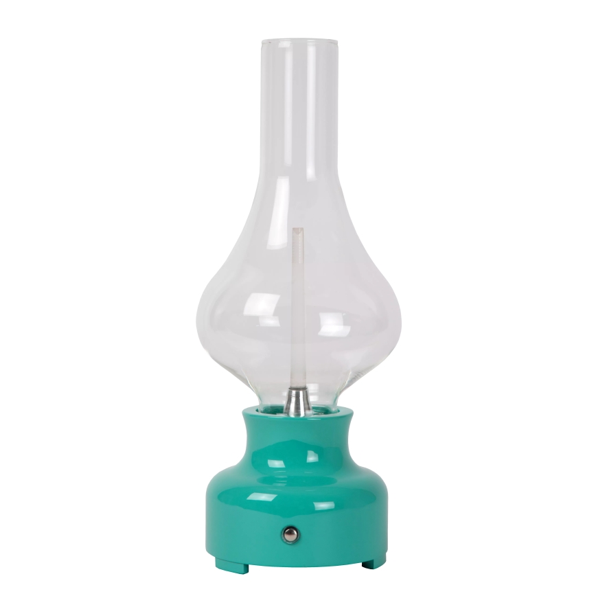 Lucide 74516/02/37 - LED Stmívatelná dotyková stolní lampa JASON LED/2W/230V USB 2000 mAh zelená