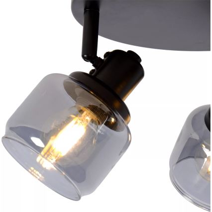 Lucide 77979/13/30 - Bodové svítidlo BJORN 3xE14/40W/230V černá