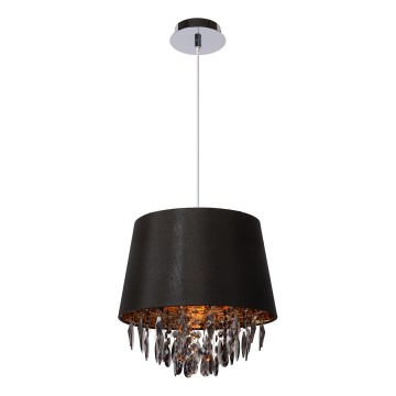 Lucide 78368/30/30 - Závěsné svítidlo DOLTI 1xE27/60W/230V černé