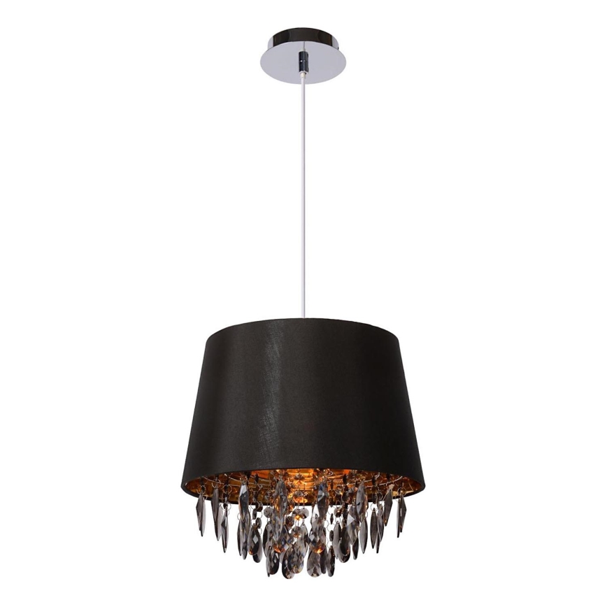 Lucide 78368/30/30 - Závěsné svítidlo DOLTI 1xE27/60W/230V černé