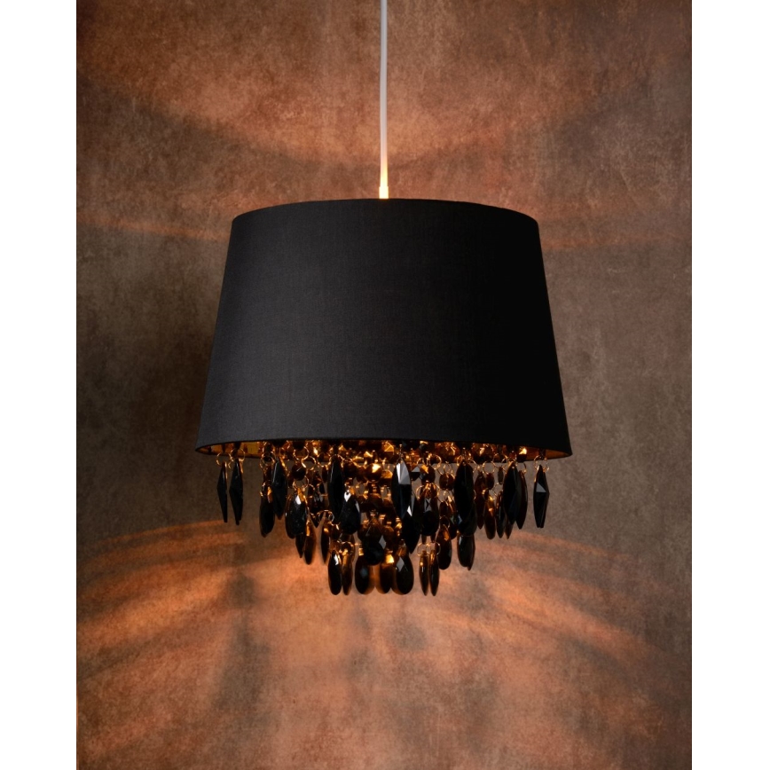 Lucide 78368/30/30 - Závěsné svítidlo DOLTI 1xE27/60W/230V černé