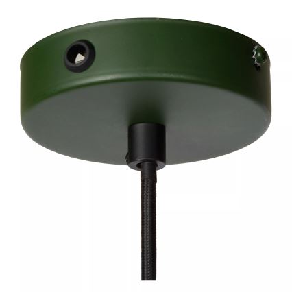 Lucide 78374/65/33 - Lustr na lanku MANUELA 1xE27/60W/230V pr. 65 cm zelená