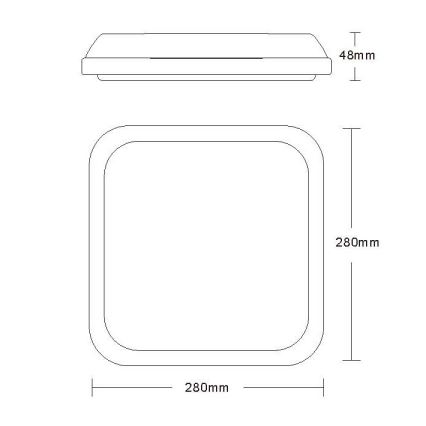 Lucide 79193/24/31 - LED Koupelnové svítidlo TISIS LED/24W/230V IP54