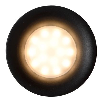 Lucide 09923/01/30 - Koupelnové podhledové svítidlo ZIVA 1xGU10/50W/230V IP44 černá