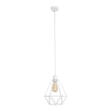 Lustr KARO 1xE27/15W/230V bílá