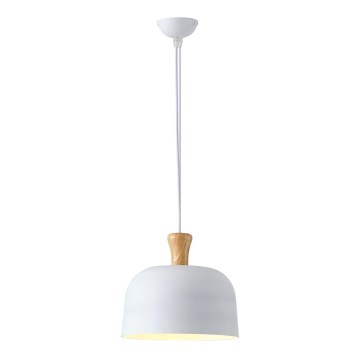 Lustr na lanku 1xE27/15W/230V bílá