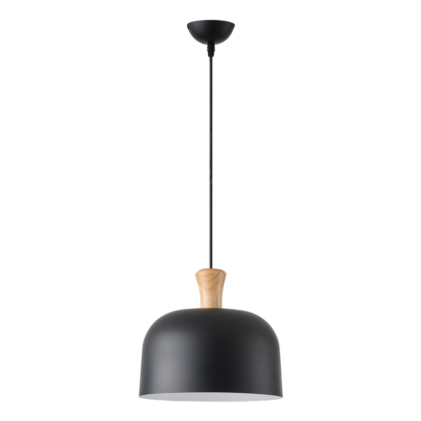 Lustr na lanku 1xE27/15W/230V černá