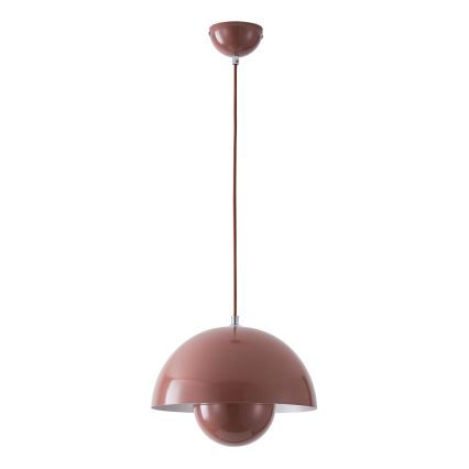 Lustr na lanku 1xE27/15W/230V červená