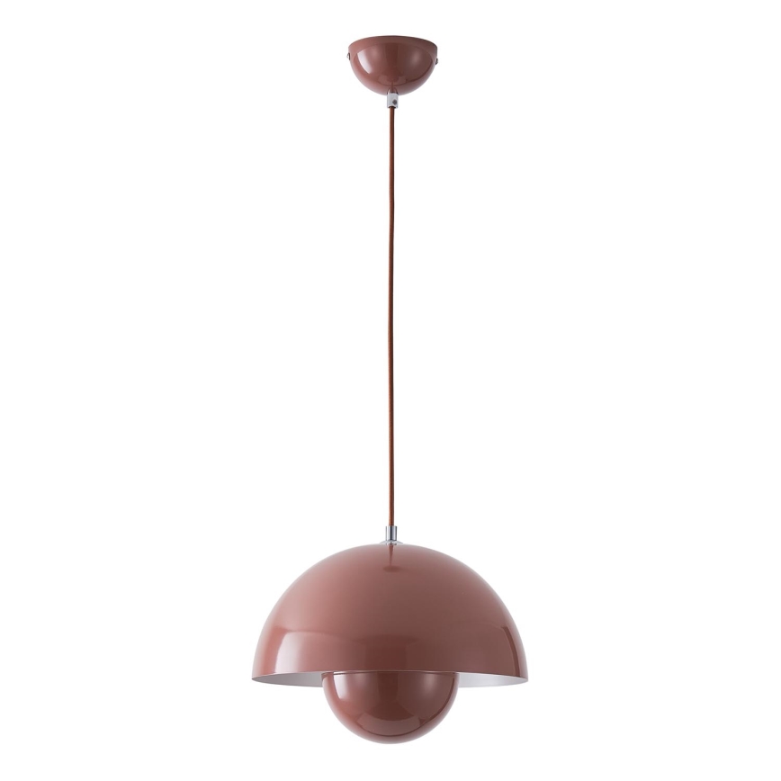 Lustr na lanku 1xE27/15W/230V červená