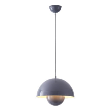Lustr na lanku 1xE27/15W/230V modrá