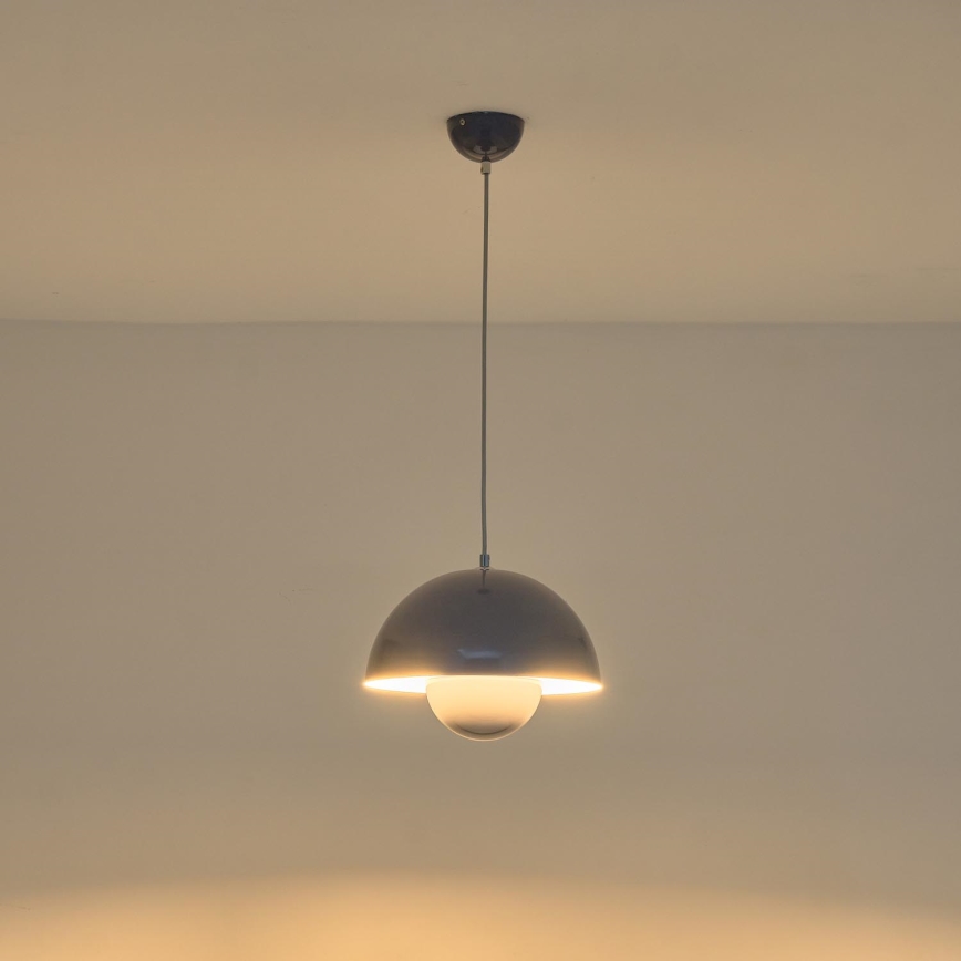 Lustr na lanku 1xE27/15W/230V modrá
