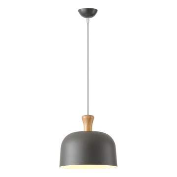 Lustr na lanku 1xE27/15W/230V šedá