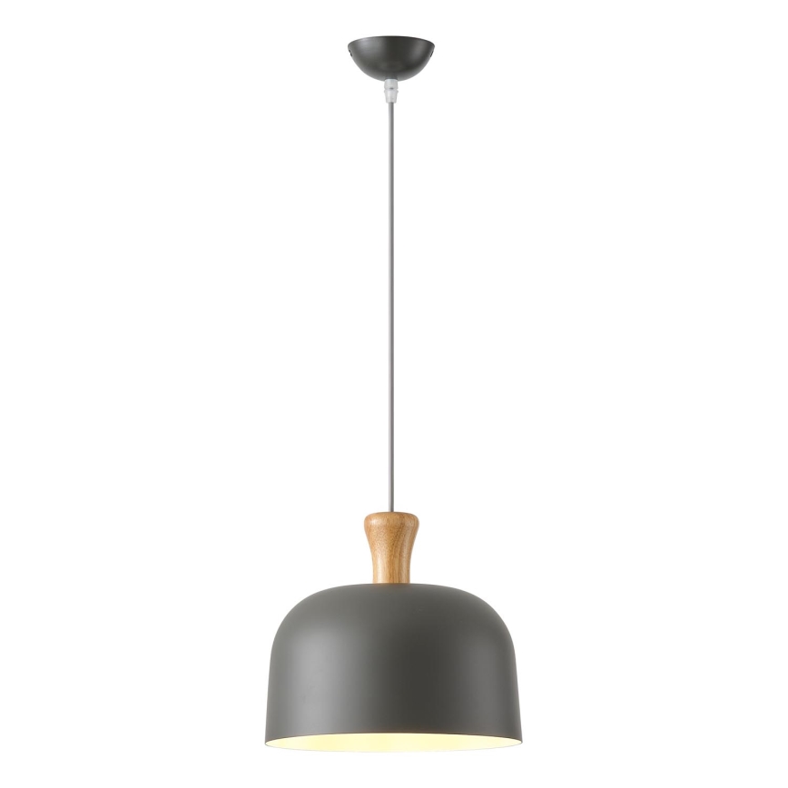 Lustr na lanku 1xE27/15W/230V šedá