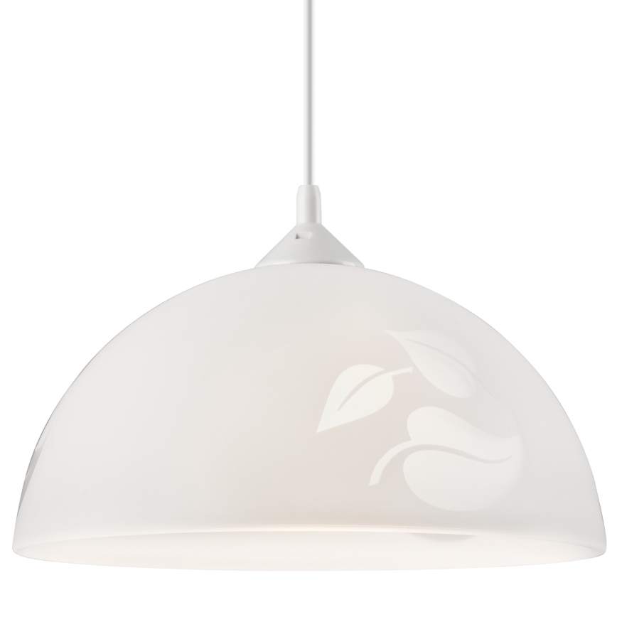 Lustr na lanku 1xE27/60W/230V listy
