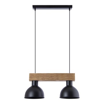 Lustr na lanku 2xE27/60W/230V