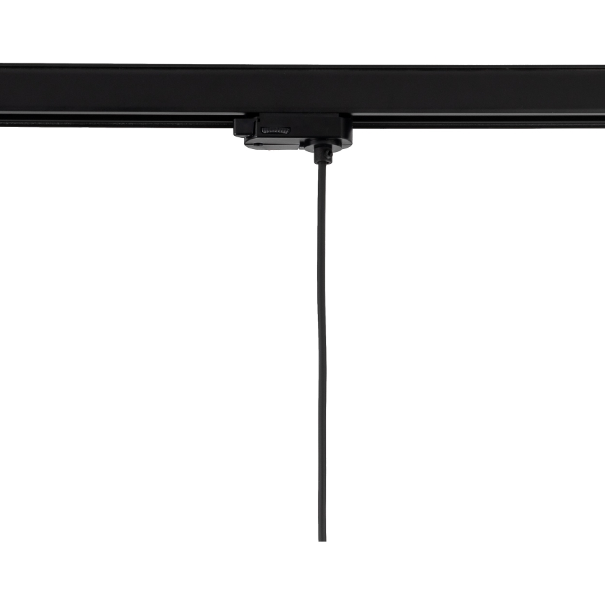 Lustr na lanku do 3-fázového lištového systému TRACER 1xE27/15W/230V pr. 38 cm černá/hnědá