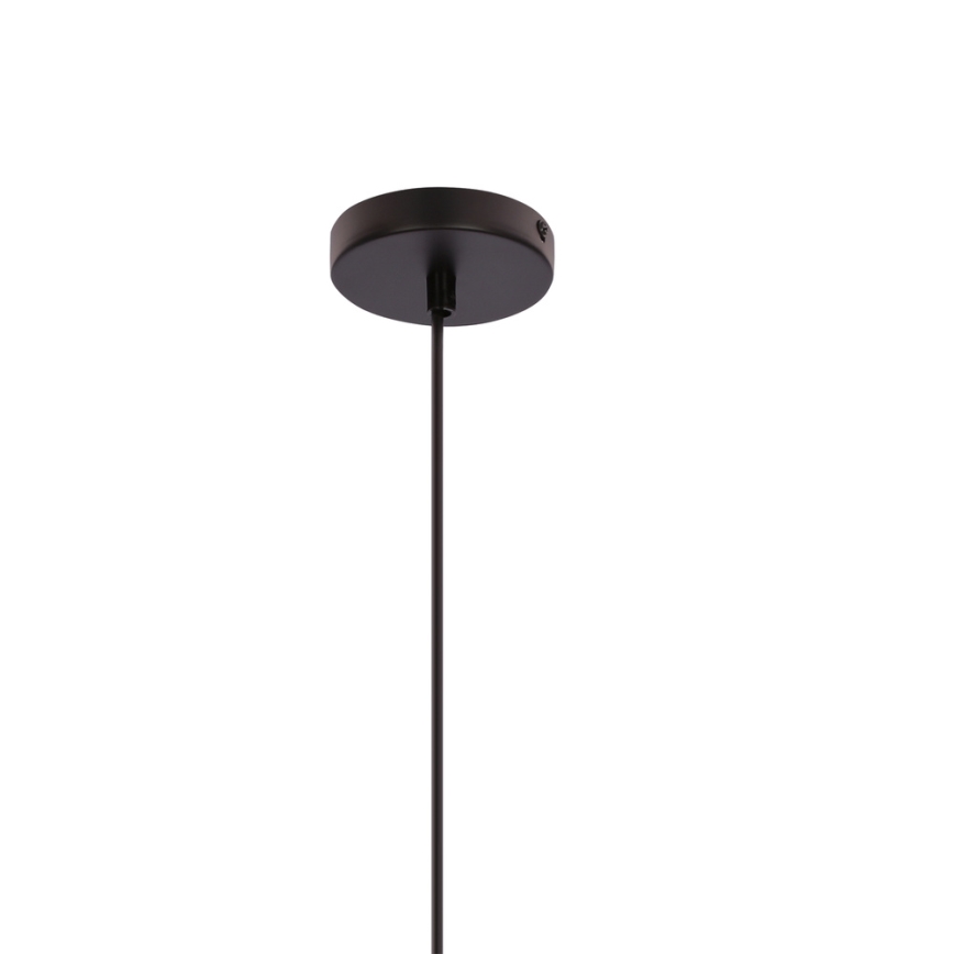 Lustr na lanku AFRICA 1xE27/40W/230V pr. 50 cm hnědá/krémová