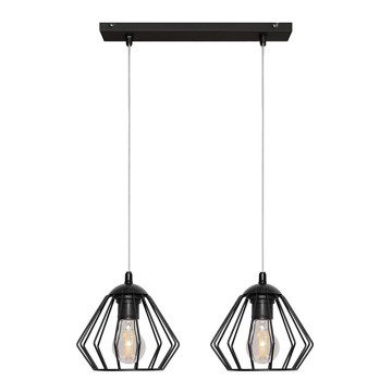 Lustr na lanku AGAT 2xE27/15W/230V